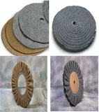 Woollen cloth discs