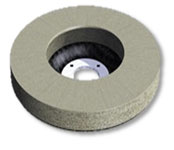 Polyurethane resin + silicon carbide discs